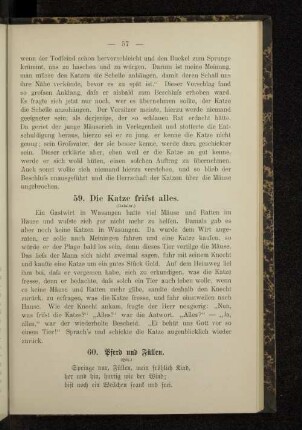 60. Pferd und Füllen.