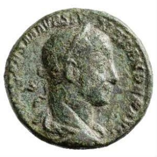 Münze, As, 222 - 231 n. Chr.