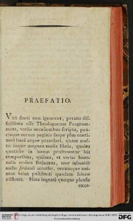 Praefatio