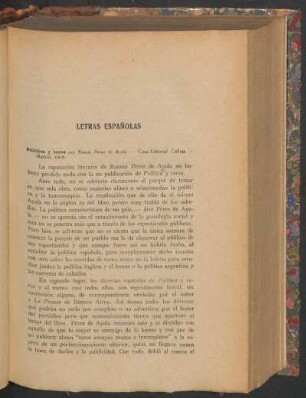 Letras españolas