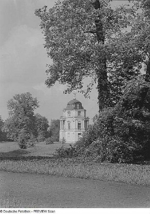 Berlin. Schloss Charlottenburg, das Teehaus Belvedere im Schlossgarten