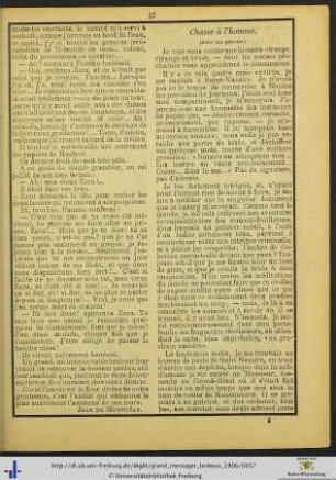 Chasse à l'homme.