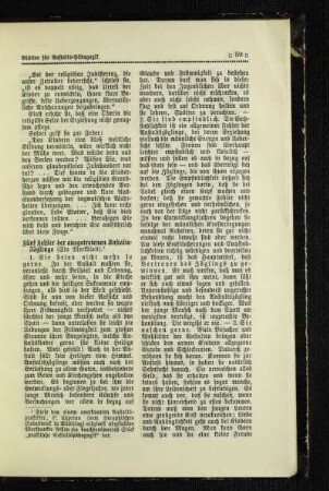 [Allgemeine Anstaltspädagogik] : funf Fehler der ausgetretenen Anstalts-Zöglinge ; (ein Merkblatt)
