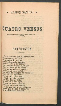 Conversión