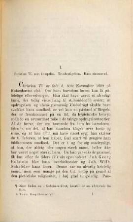 Kong Christian den Siettes Historie : Af L. Koch