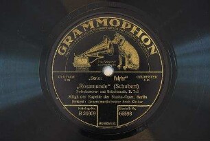 "Rosamunde" : Zwischenakts- und Ballettmusik, II. Teil / (Schubert)