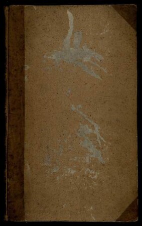 Manual 1809, Göttingen, 1809 : Anno 1809