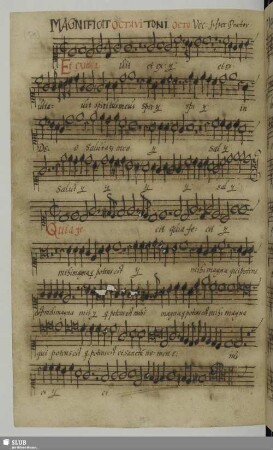 Praetorius, Hieronymus: Magnificat in 8.Ton (hypomixolydisch)