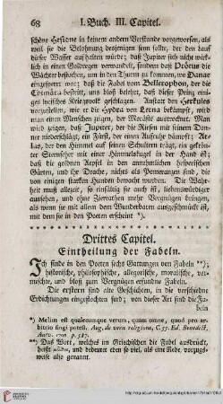 Drittes Capitel