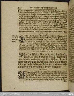 Die zwey und sechtzigste Predigt aus Zach. IX. v. 5. 6.