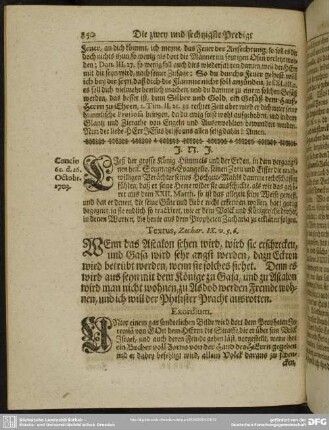 Die zwey und sechtzigste Predigt aus Zach. IX. v. 5. 6.