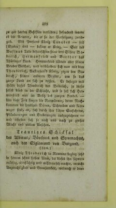 Trauriges Schicksal