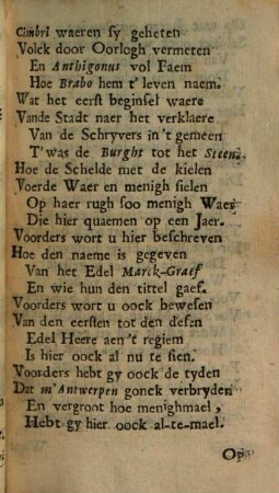 Cronycke Ofte Beschryvinge Van Antwerpen : Haer Beginsel, Vergrootinge ende de Principaele Bedieninge der selve Stede ...
