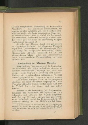 Entzündungen der Mamma, Mastitis.