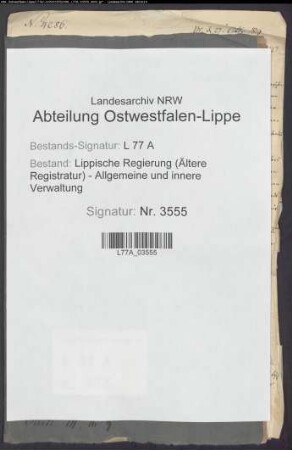 Vertretung der Stadt Lippstadt auf dem lippischen Landtag