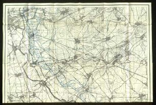 Karte: Die Osterschlacht bei Arras 1917. Teil II. Zwischen Scarpe und Bullecourt