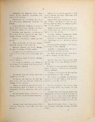 Verzeichnis der Vorlesungen. 1876/77, WH