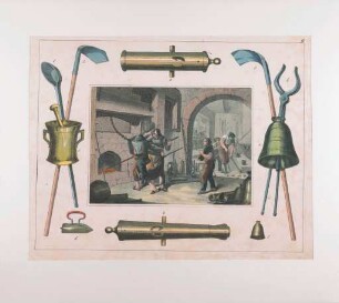 Bilderbogen: "Glockengießer"