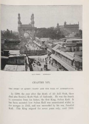 Chapter XIX. The story of Queen Chand and the fall of Ahmednagar