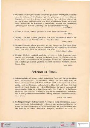 Arbeiten in Email (Nr. 81 - 105)