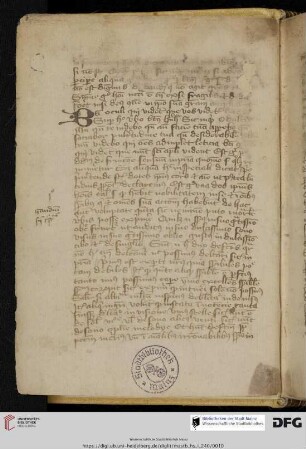 Marquard von Lindau, De quinque sensibus