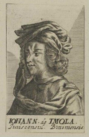 Bildnis des Iohannes de Imola