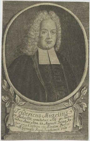 Bildnis des Fridericus Muzelius