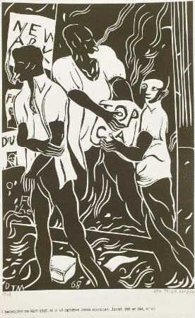 Illustrationen zum kommunistischen Manifest