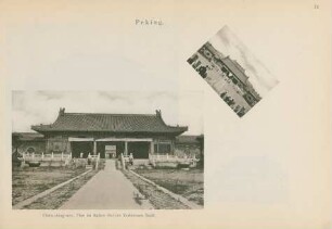 Peking. Chien-ching-mên, Thor im fünften Hof der Verbotenen Stadt