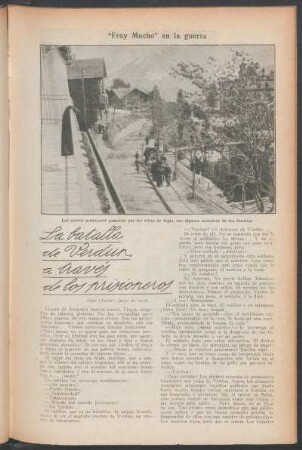 La batalla de Verdun, a través de los misioneros : "Fray Mocho" en la guerra