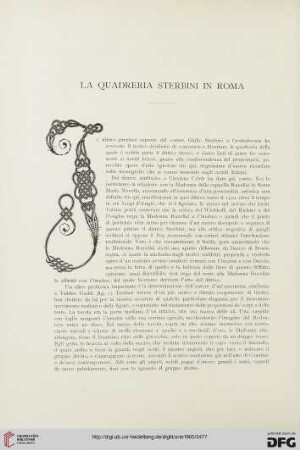 8: La quadreria Sterbini in Roma