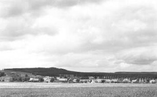 Frauenstein-Burkersdorf. Ortsansicht, Blick vom Sandberg
