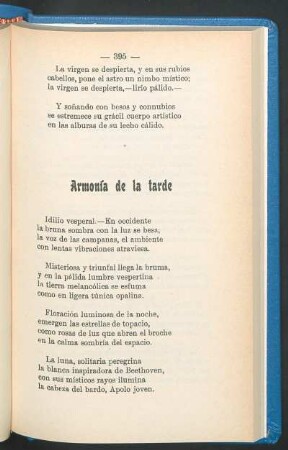 Armonía de la tarde