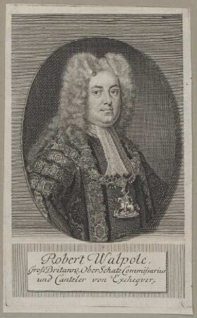 Bildnis des Robert Walpole