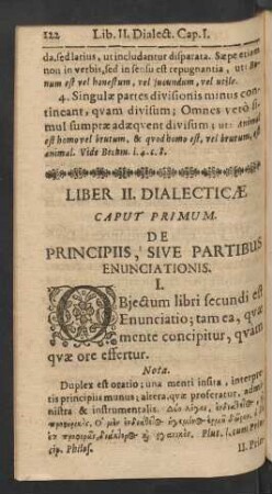 Liber II. Dialecticae