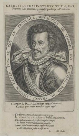 Bildnis des Carolvs Lotharingvs Dvx Gvisiae