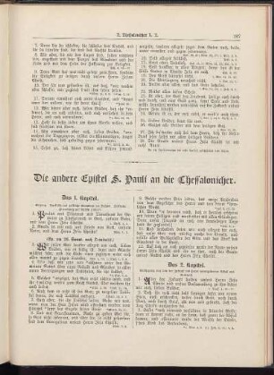 Die andere Epistel S. Pauli an die Thessalonicher.