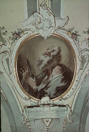 2. Medaillon von Westen: Apostel Bartholomäus