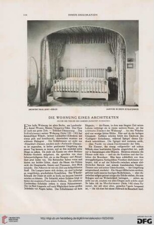 Die Wohnung eines Architekten: "Suche die Freude des Daseins zunächst zuhause!"
