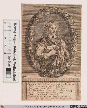 Bildnis John Suckling (1630 Sir)
