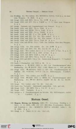Bistum Oesel (Nr. 583-617)