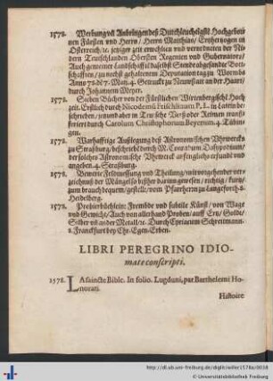 Libri Peregrino Idiomate conscripti.