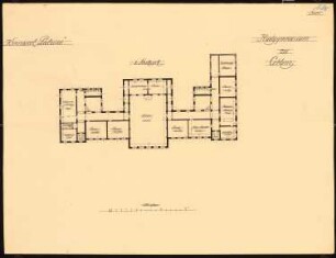 Realgymnasium, Koblenz: Grundriss 2.OG 1:200