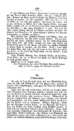Schlusswort