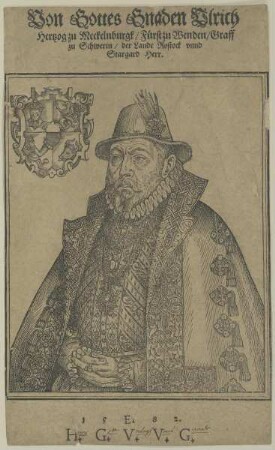 Bildnis des Herzogs Ulrich von Mecklenburg