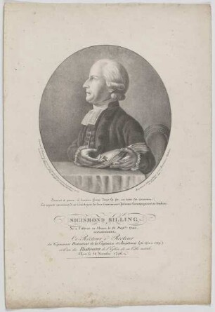 Bildnis des Sigismond Billing