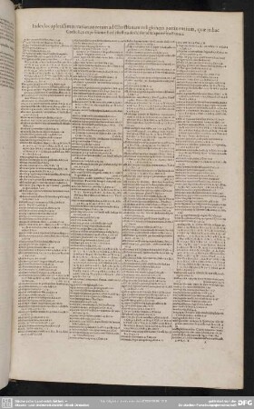 Index locupletissimus variarum rerum ad Christianam religionem pertinentium, quae in hac Catholica expositione Ecclesiastica docte simul & aperte tractantur
