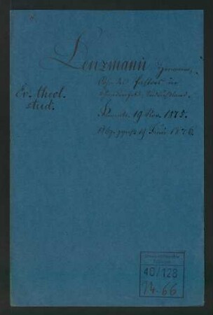 Hermann Lenzmann (1848-)