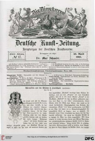 Nr. 17 (23. April 1865)
