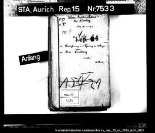 Die Überwachung der Wegeverwaltung im Amt Friedeburg
